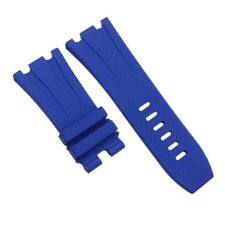 Bracelet en caoutchouc bleu