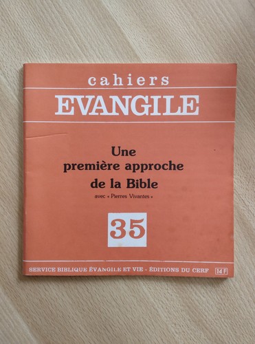 Cahiers evangile une - cahiers,