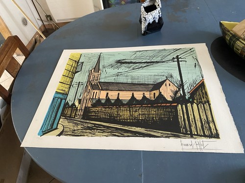 Bernard buffet lithographie - bernard,