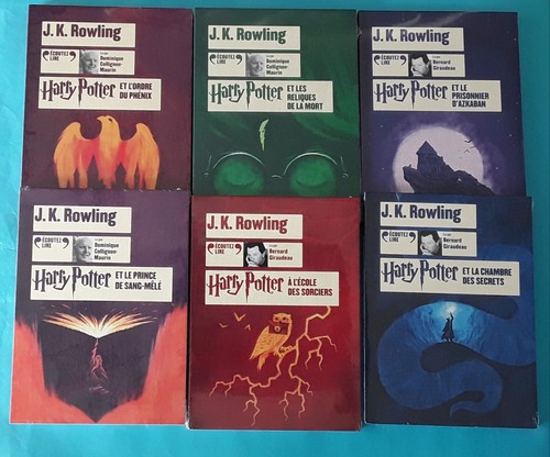 Lot livres audio harry - 6,