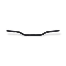 Guidon Drag BAR 1'' - 25mm Acier Noir Poli 83cm
