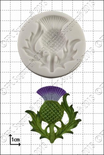 Moule silicone chardon - silicone,