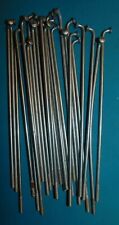 ANCIEN LOT DE 26 RAYONS .155 x 3mm. SANS ECROUS POUR JANTE MOBYLETTE MOTO VELO