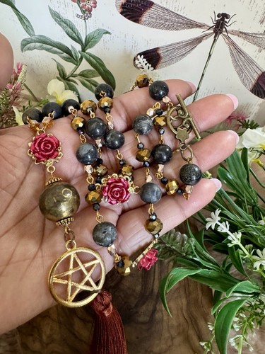 Collier amulette pentagramme - collier,