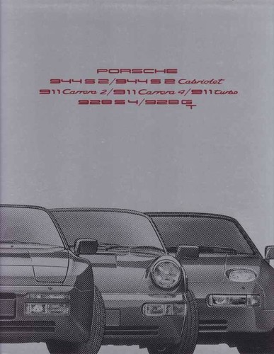 Catalogue brochure porsche - brochure,