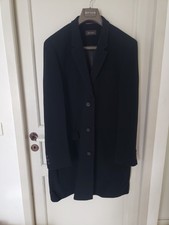 BRICE MANTEAU LONG NOIR POUR HOMME 100% LAINE taille 54 NEUF