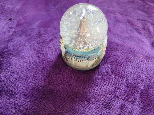 Boule neige ancienne en - boule, de