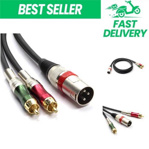 Câble audio xlr mâle - câble,