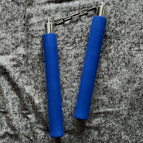 Nunchaku mousse bleu avec - mousse,