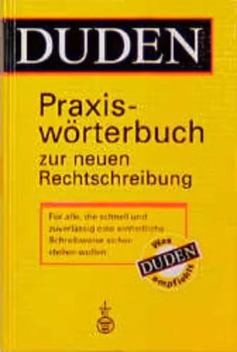 Duden praxiswörterbuch zur - duden,