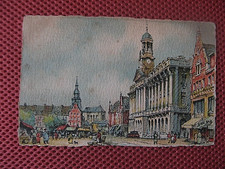 ++"1360"   CPA CAMBRAI   L HOTEL DE VILLE  PEINT PAR  BARDAY