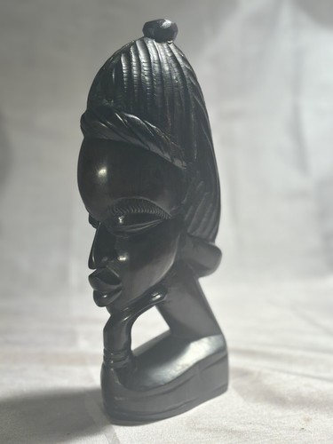 Statue tête femme - statue,