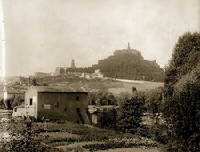 1900 - LE PUY - Panorama - Plaque de verre Photographique 9x12cm