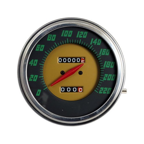 Fat bob compteur - compteur, face,