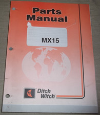 Manuel De Pièces DITCH WITCH