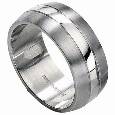 Bague acier inoxydable fred - inoxydable,