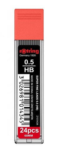 Rotring 5mm 24 crayon - 24,