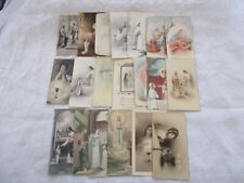 LOT 20 ANCIENNES IMAGES PIEUSES FAIRE PART COMMUNION FRANCE BELGIQUE 1930>1939