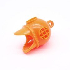 18064 Playmobil Casque de Plongeur Scaphandre Orange Fluo