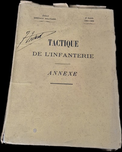 Tactique infanterie - de, l'infanterie