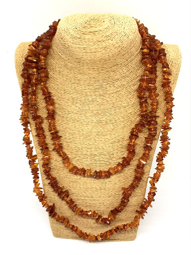 Ancien collier ambre - collier,