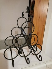 Porte-bouteille en Fer Forgé Années 60