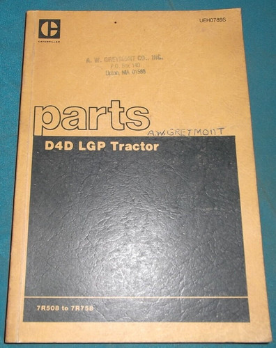 Cat caterpillar d4d tracteur - caterpillar,