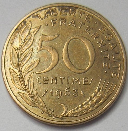 Pièce monnaie centimes - de, 50