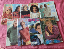 VINTAGE 9 REVUES DIVERSES DE COUTURE FAIT MAIN /PINGOUIN/MODES ET TRAVAUX