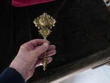 brule parfum de salon Napoléon III laiton doré 22x9cm néo gothique P 200g