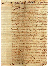 SALADIN DE CHAURAS, Augustin & Dame Marie Reynaud. veuve ,JEAN IMBERT.4 pp .1789