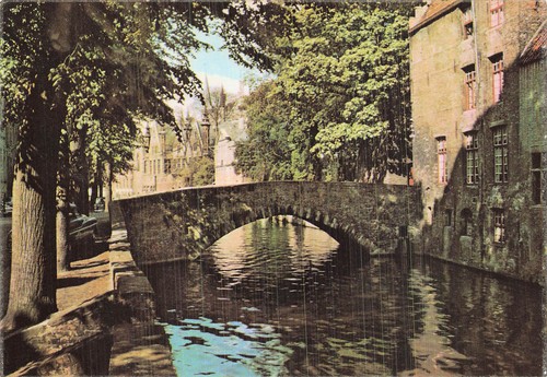 Belgique bruges pont - pont, l