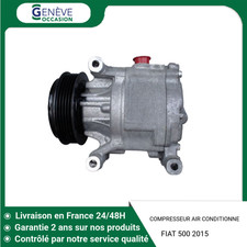 🇫🇷 COMPRESSEUR AIR CONDITIONNE FIAT 500 ➤71797201 ♻️