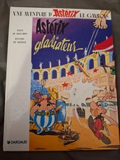 Livre / Album / BD Une aventure Astérix le Gaulois Gladiateur Goscinny / Uderzo