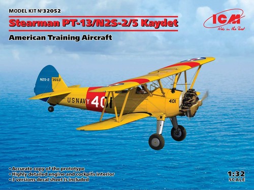 Stearman n2s 5 kaydet - stearman, pt-13/n2s-2/5