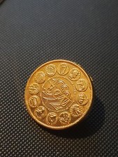 JOLI PINS PIN'S 1992 CLUB FRANÇAIS MONNAIE 1 ÉCU COIN DORÉ RARE LALETA COLLECTOR
