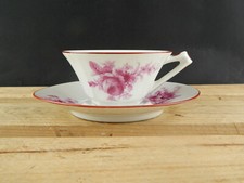 Antique Tasse Thé Porcelaine Art Déco LIMOGES Elte ’Unique Texeraud 1923