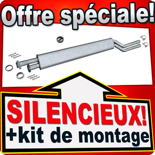 Silencieux intermédiaire pour - silencieux,