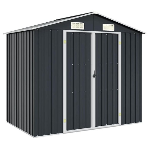 Abri jardin gris - jardin, acier
