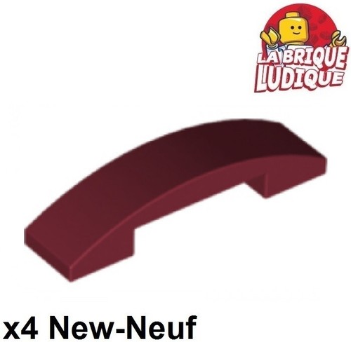 Lego slope curved - 4x, pente