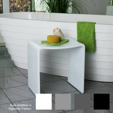 Tabouret de Douche Bain Fonte Minérale Design Chaise Aide pour la