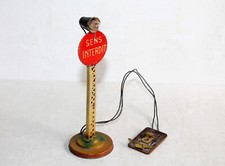 RARE PANNEAU SENS INTERDIT +