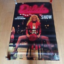 affiche originale ancienne Dalida 1980 Palais Des Sports