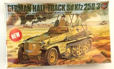 1/32 Vintage Airfix German Half-track Sd Kfz 250/3 Rommel Grief