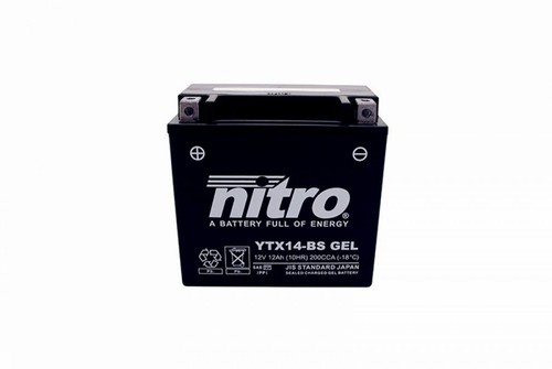 Batterie 12v ntx14 nitro - batterie,