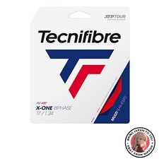 String de tennis Tecnifibre X-ONE BIPHASE 124 simple corde rouge 01GXO124XR neuf