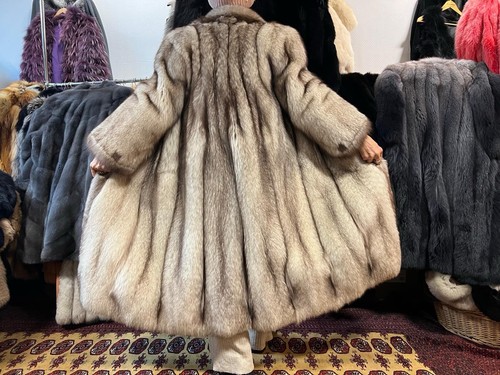 Manteau fourrure renard - en,