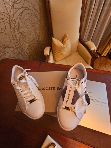 Basket femme lacoste - basket, blanche
