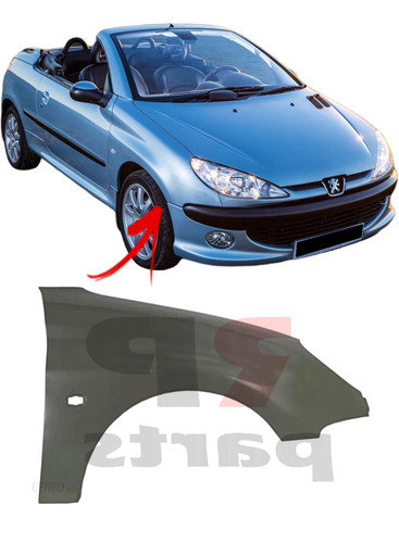 Pour peugeot 206cc 1998 2009 - peugeot, 1998-2009