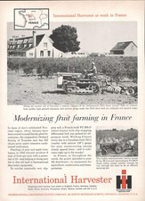 IH INTERNATIONAL HARVESTER TRACTEUR TD 5 Publicité 1 Page 1959 Originale